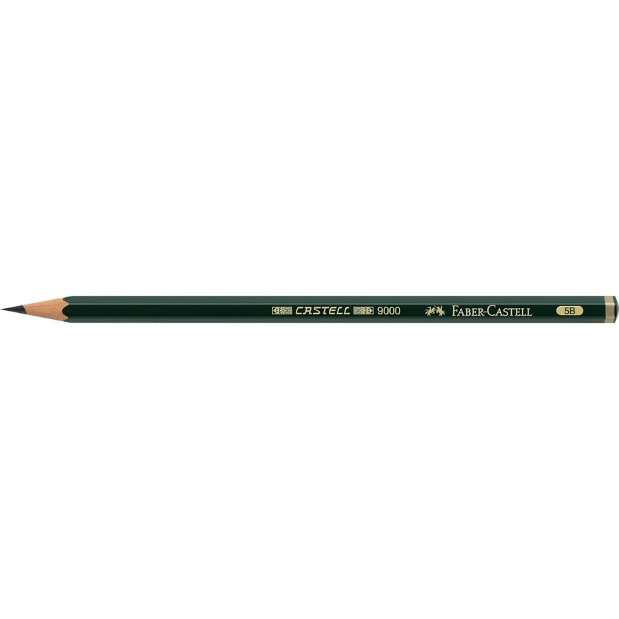 Faber-Castell - Grafitová tužka Castell 9000, 5B