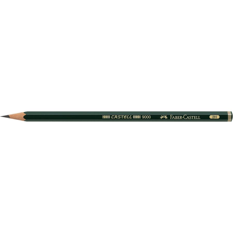 Faber-Castell - Grafitová tužka Castell 9000, 2H