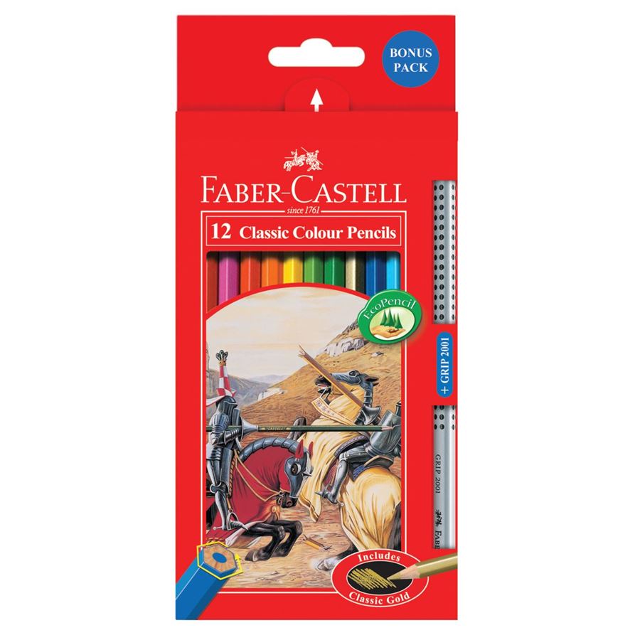 Faber-Castell - Colour pencil Classic 12L FSC 115852