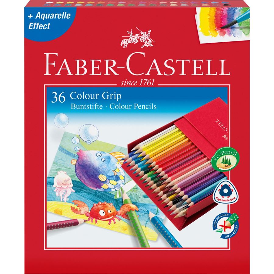 Faber-Castell - Pastelka Grip dárkový box 36 ks