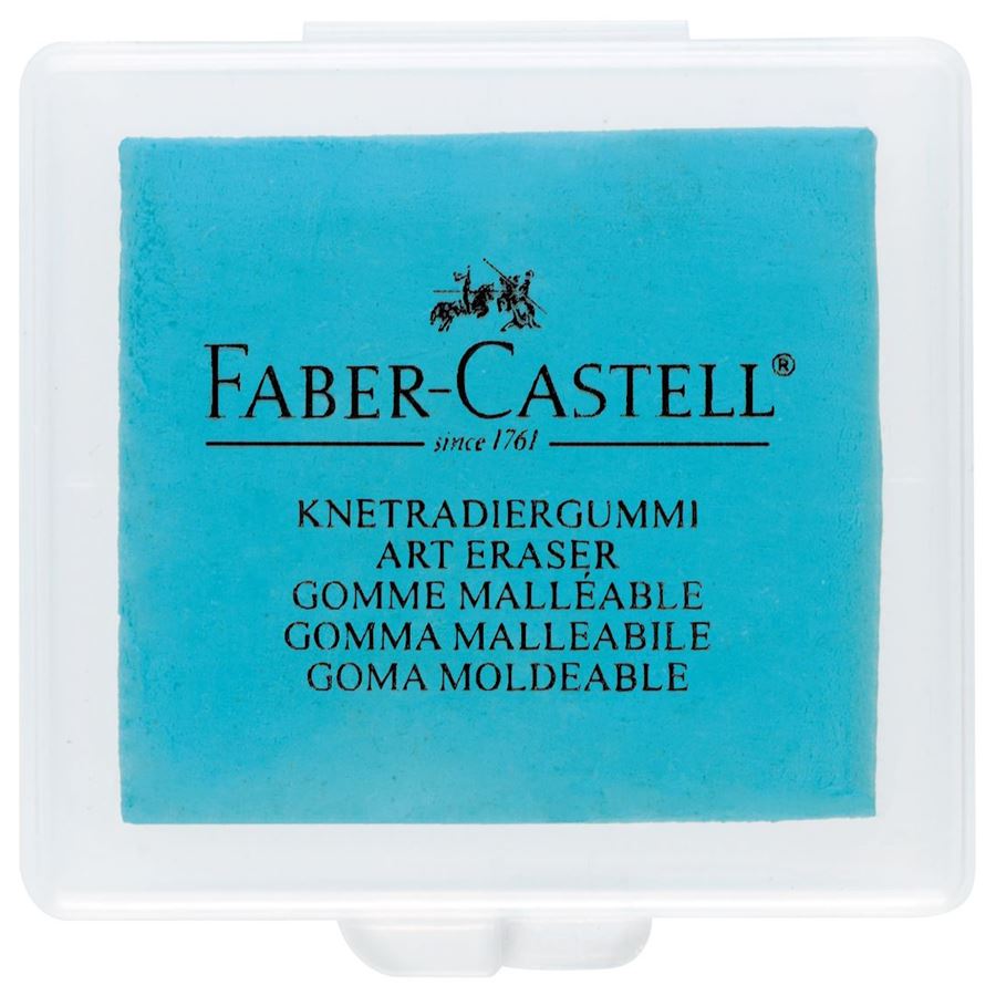 Faber-Castell - Stěrací pryž umělecká v plastovém obalu 18ks, barevný assort