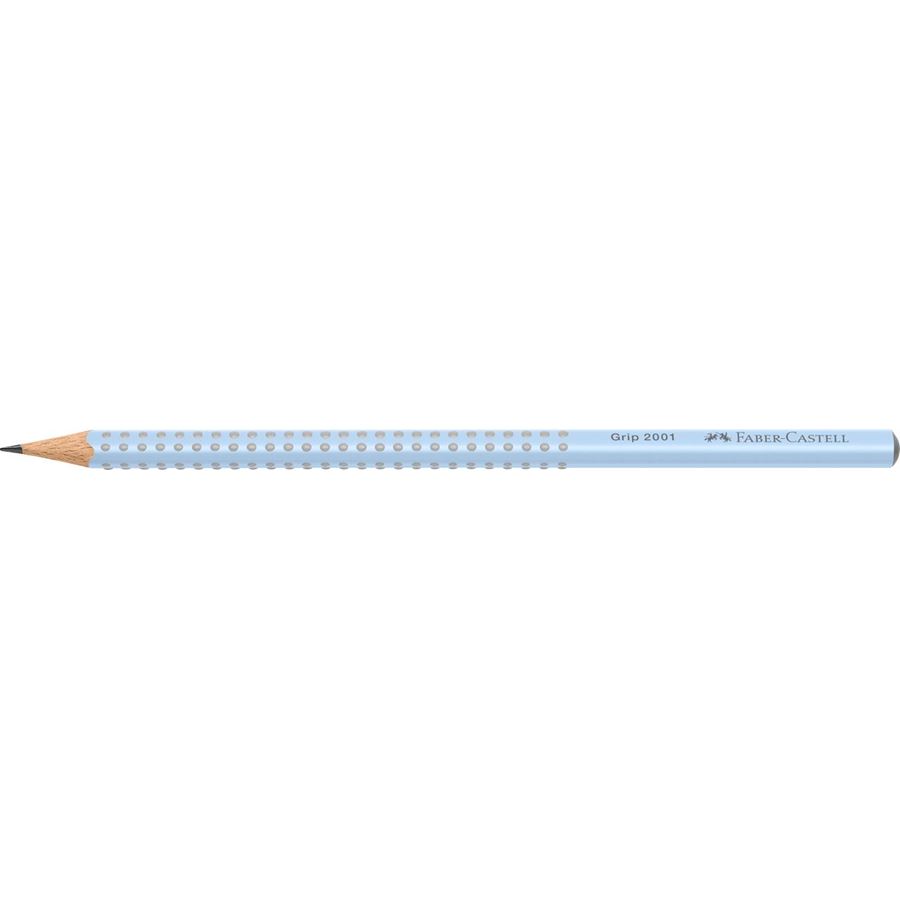 Faber-Castell - Grafitová tužka Grip 2001 B, sky blue