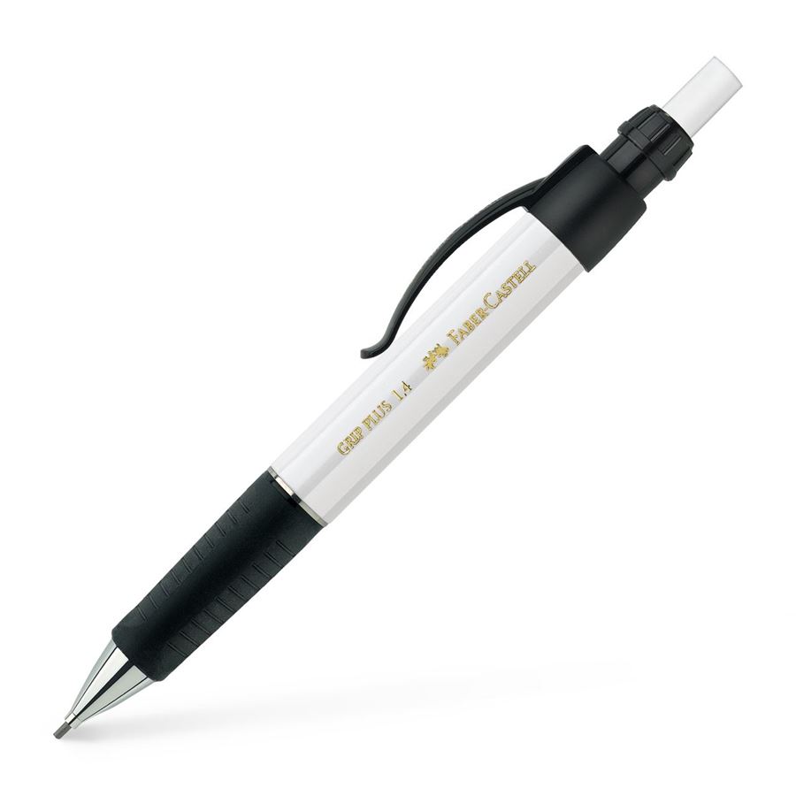 Faber-Castell - Mechanická tužka Grip Plus 1.4mm MT, bílá