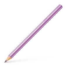 Faber-Castell - Grafitová tužka Jumbo Sparkle, violet metallic