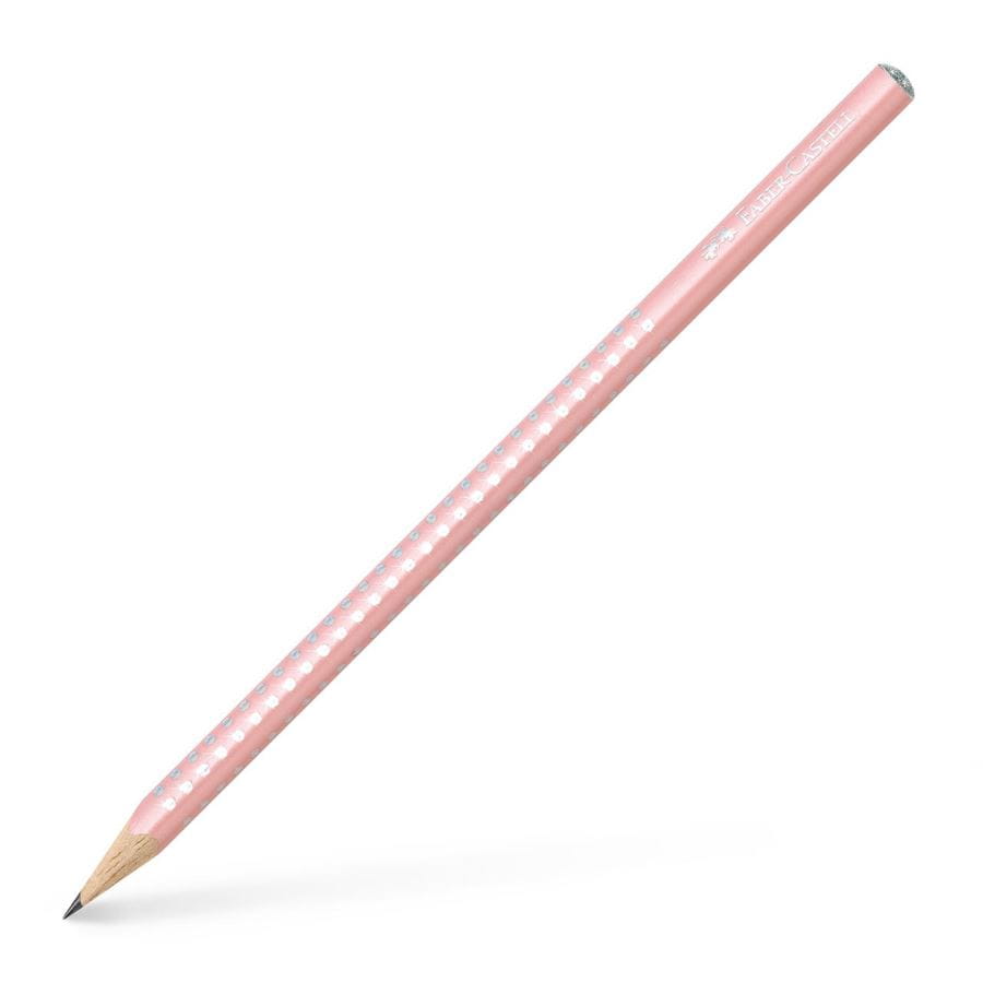 Faber-Castell - Grafitová tužka Sparkle perletově růžová