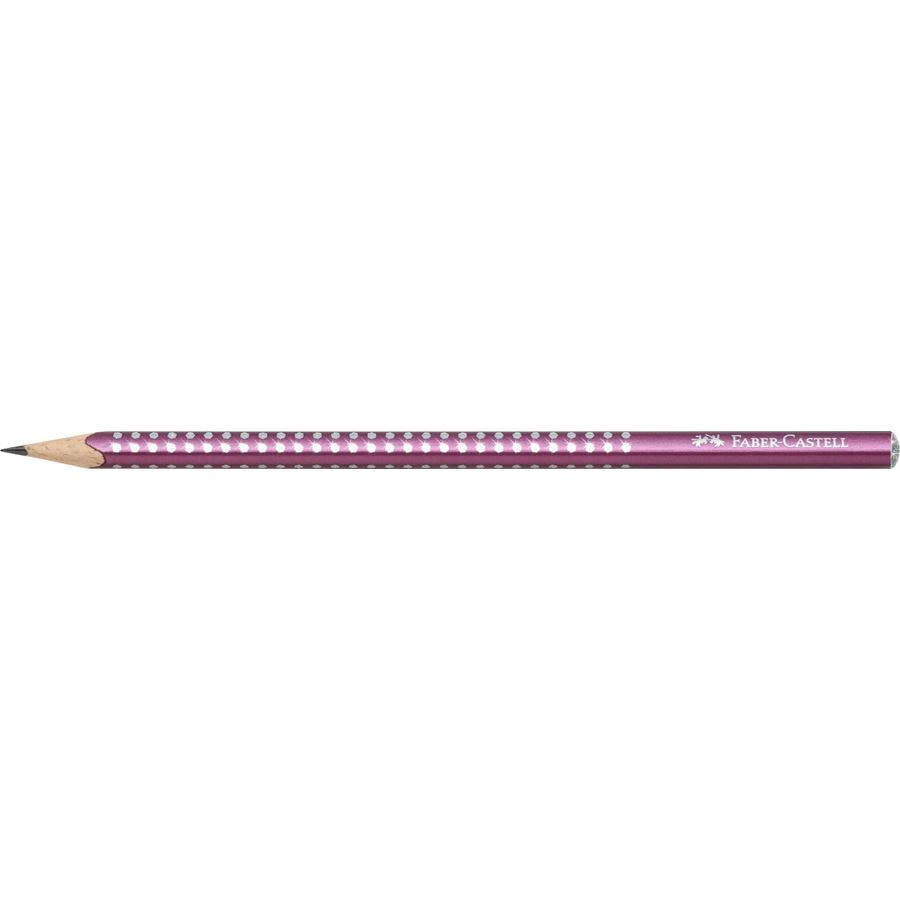Faber-Castell - Grafitová tužka Sparkle, perleťové bordó
