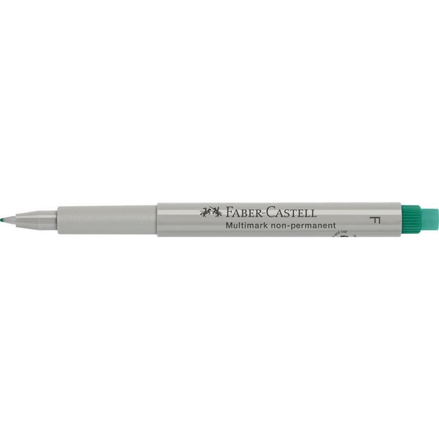 Faber-Castell - Popisovač Multimark, F, zelená