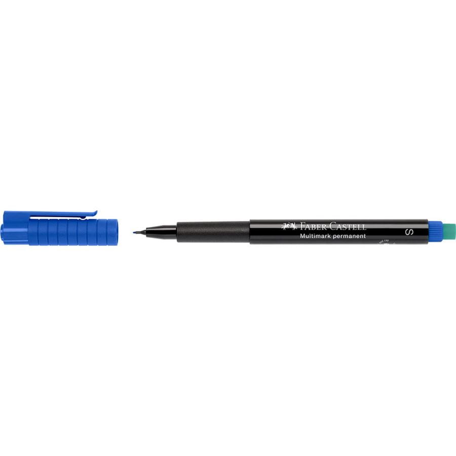 Faber-Castell - Popisovač Multimark, S, modrá