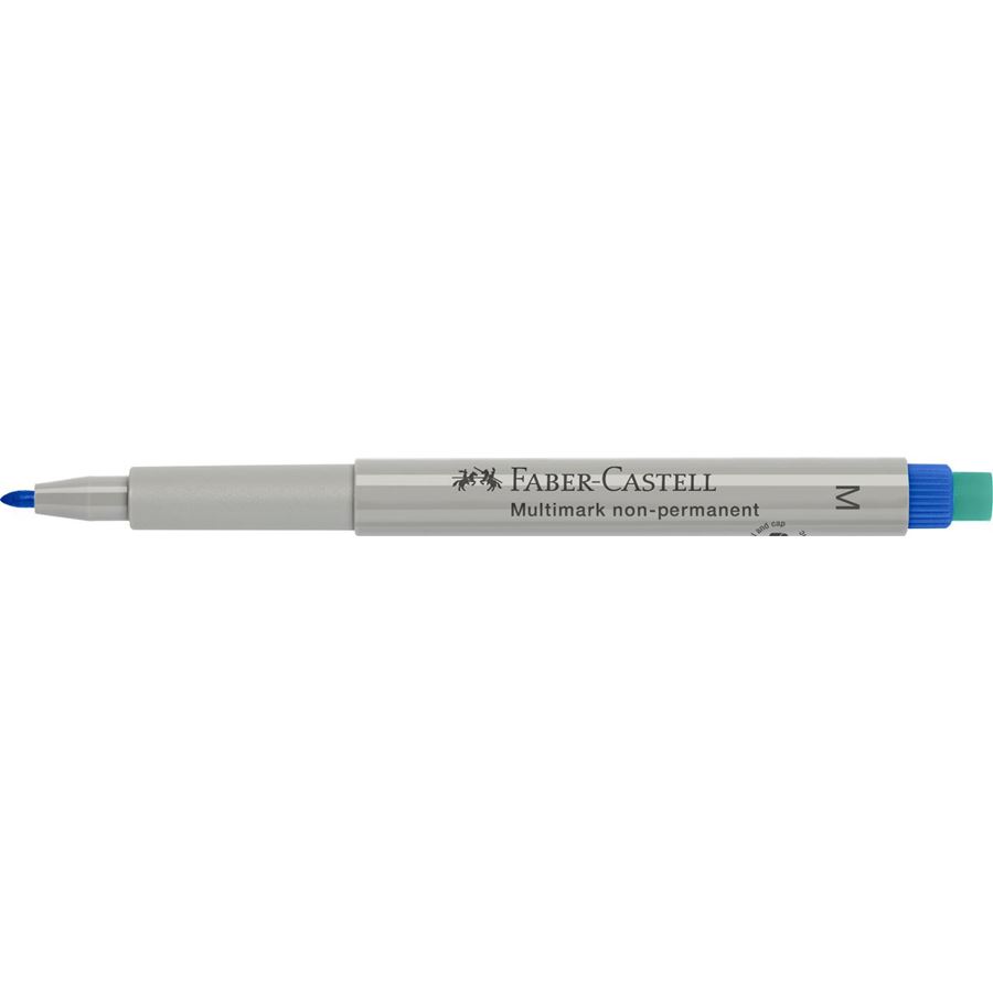 Faber-Castell - Popisovač Multimark, M, modrá
