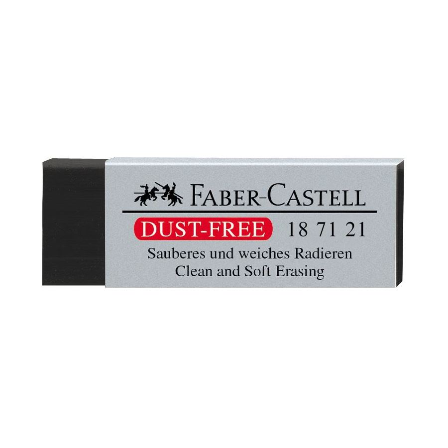 Faber-Castell - Stěrací pryž Dust-free, černá