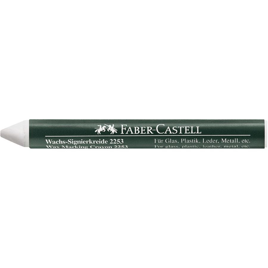 Faber-Castell - Značkovač voskový, bílá