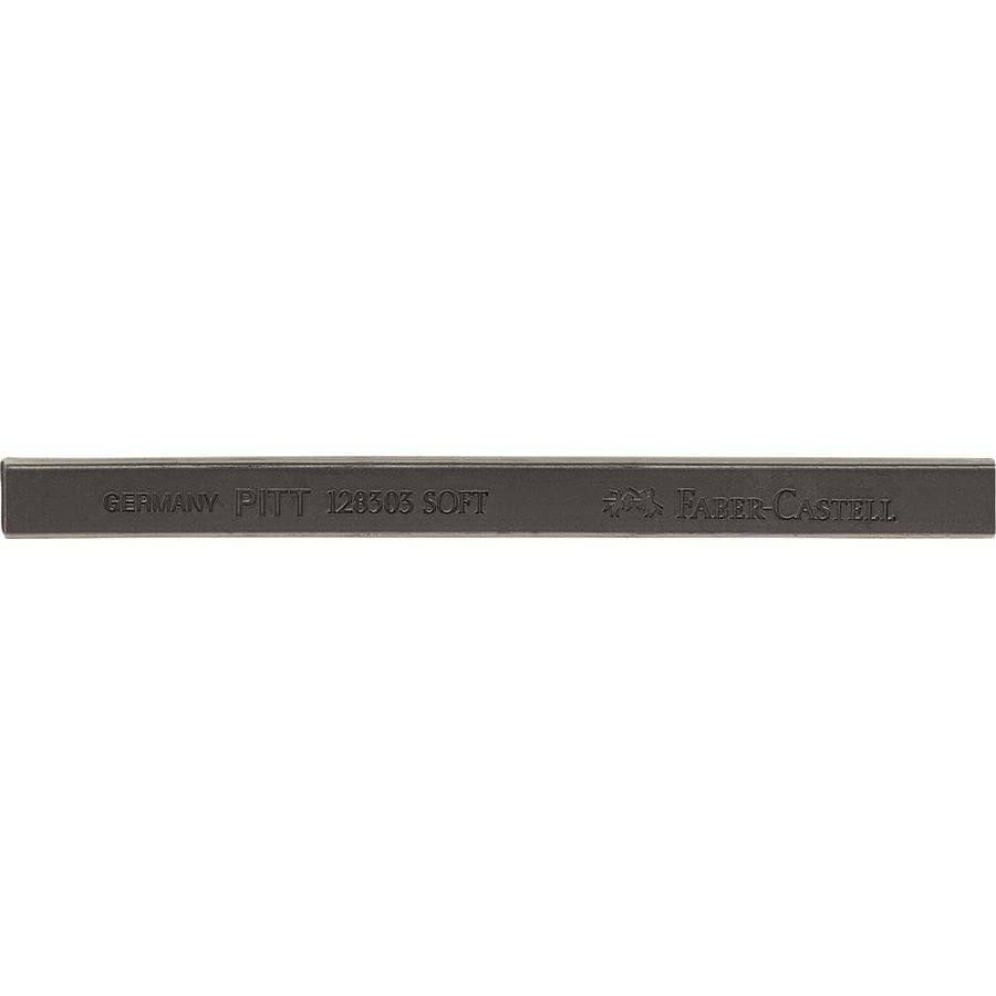 Faber-Castell - Umělecká křída Pitt Monochrome, černá pálená, S