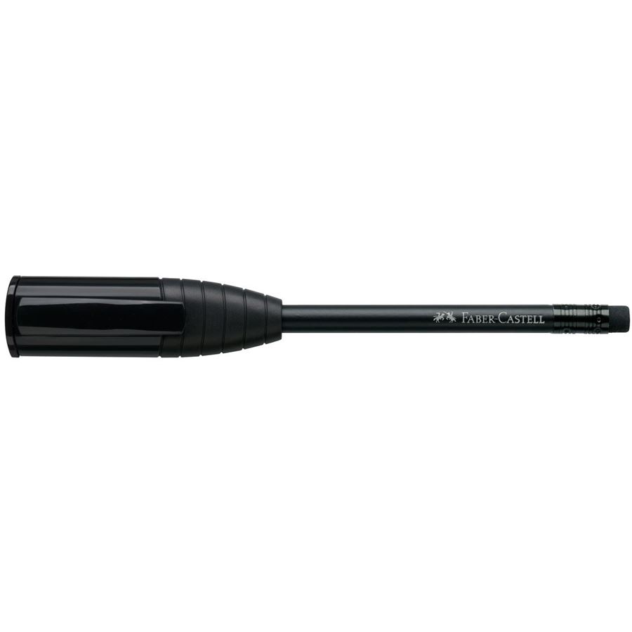 Faber-Castell - Perfektní tužka se zásobníkem na odřezky, černá