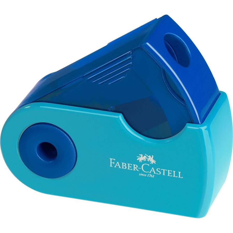 Faber-Castell - Ořezávátko Sleeve Mini se zásobníkem 12ks, trendy