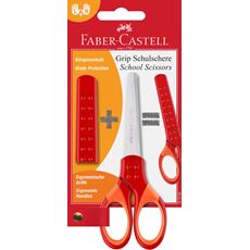 Faber-Castell - Dětské nůžky Grip, červená
