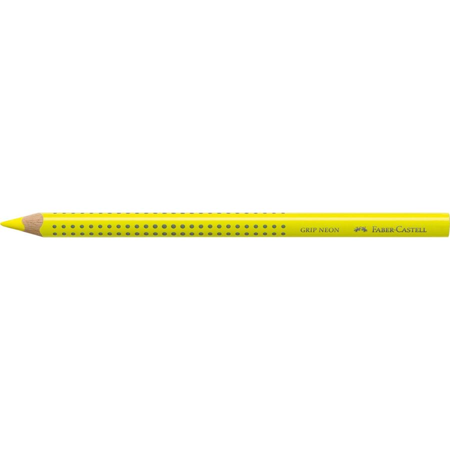 Faber-Castell - Pastelka Jumbo Grip Neon, Žlutá