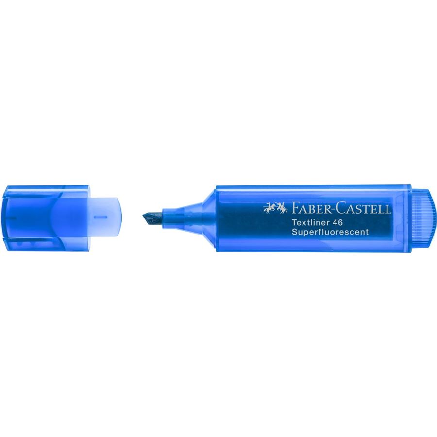 Faber-Castell - Zvýrazňovač Textliner 46, modrá