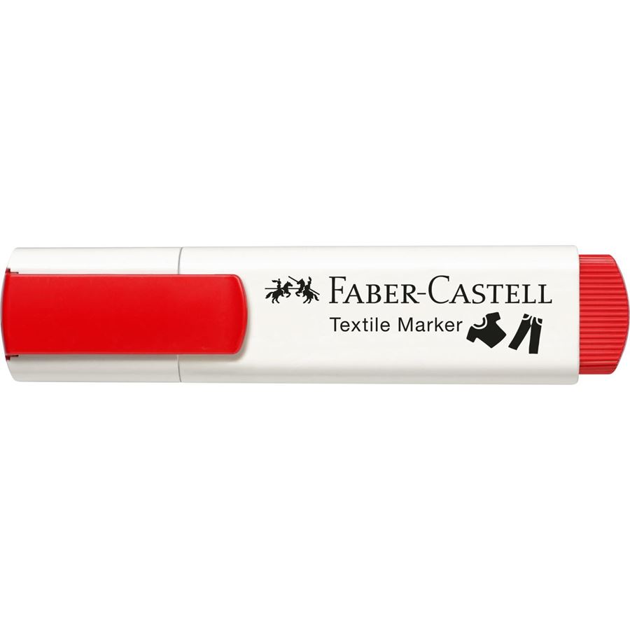 Faber-Castell - Popisovače textilní, 5 ks