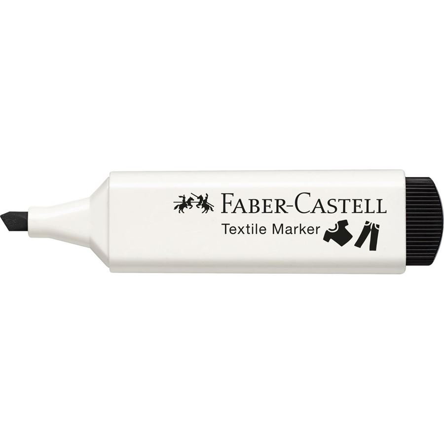 Faber-Castell - Popisovač textilní, černá