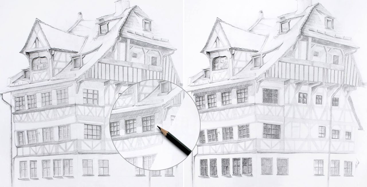 Castell 9000 Tutorial: Dürer House - Details
