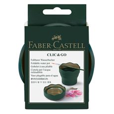 Faber-Castell - Clic&Go kelímek na vodu, zelená