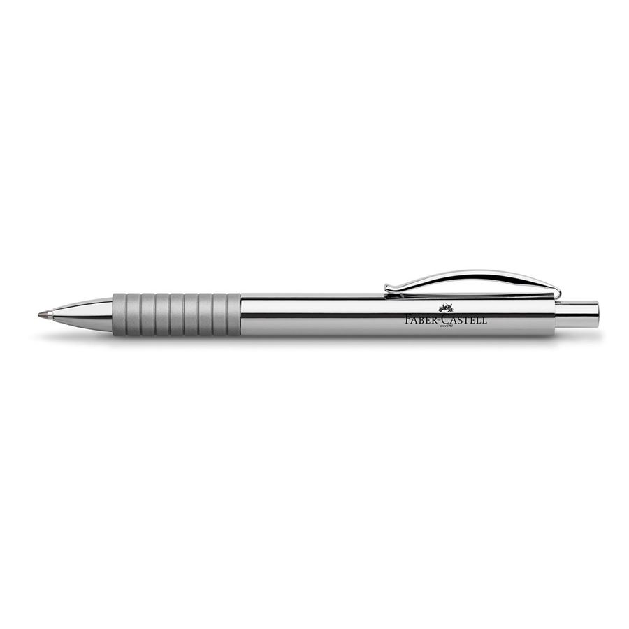Faber-Castell - Kuličkové pero Essentio Metal, lesklý kov