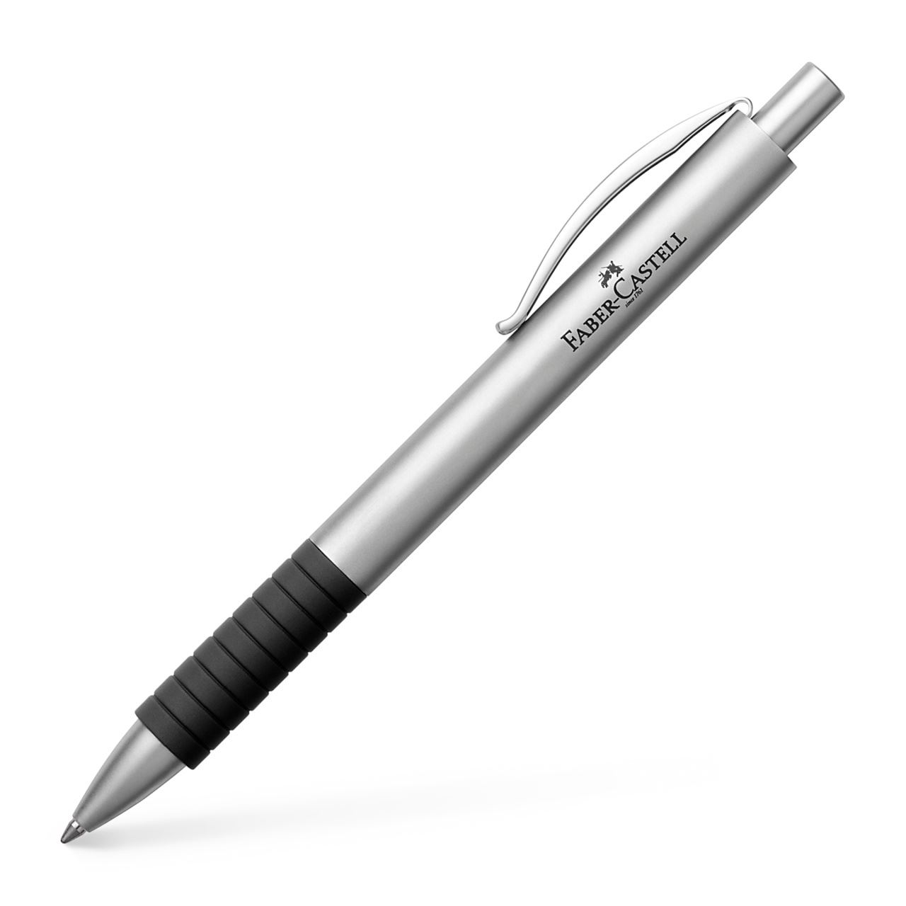 Faber-Castell - Kuličkové pero Essentio Metal, matný kov