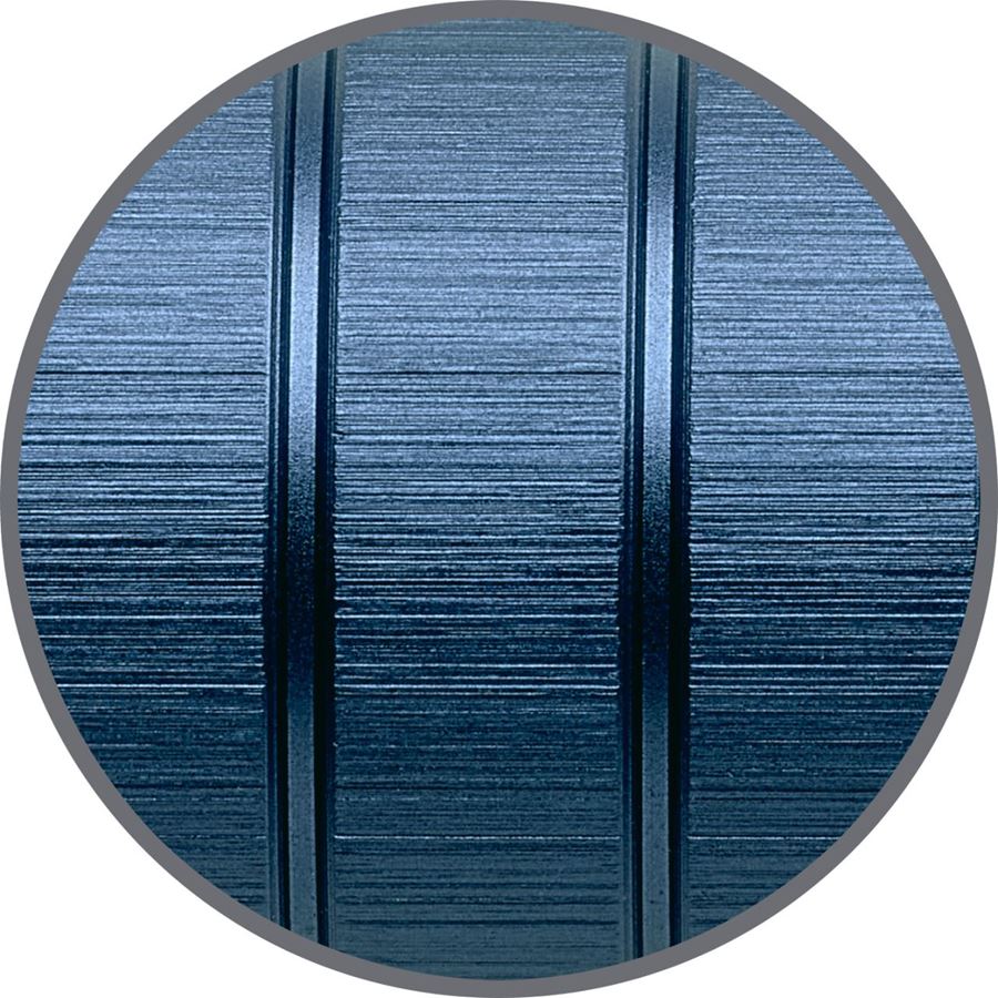 Faber-Castell - Plnicí pero Essentio Aluminium, M, modrá