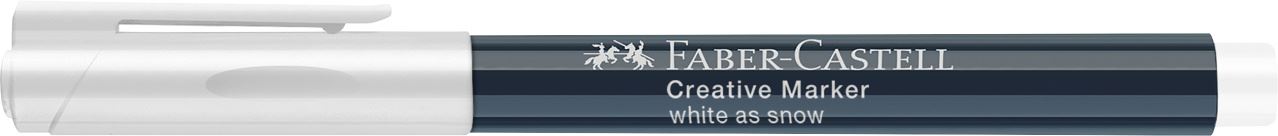 Faber-Castell - Popisovač Creative, White as snow