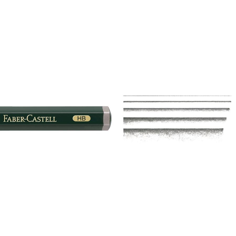 Faber-Castell - Grafitová tužka Castell 9000 Jumbo, HB