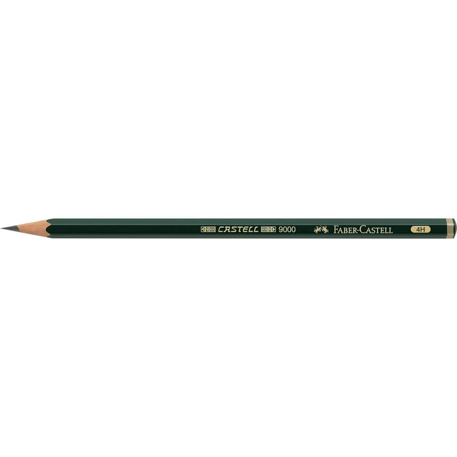 Faber-Castell - Grafitová tužka Castell 9000, 4H