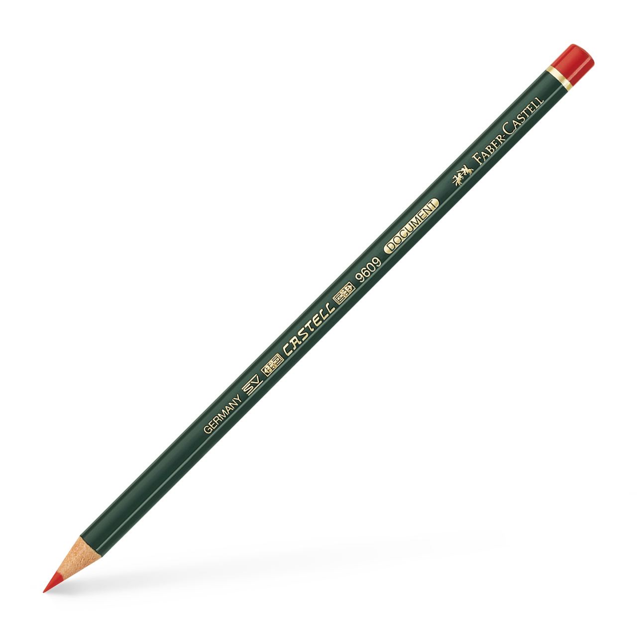 Faber-Castell - Permanentní tužka Castell 9609, červená
