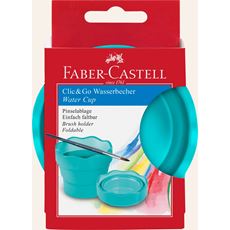 Faber-Castell - Kelímek na vodu Clic&Go, tyrkysová