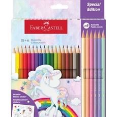 Faber-Castell - Pastelka šestihranná Unicorn, papírová krabička 24 ks
