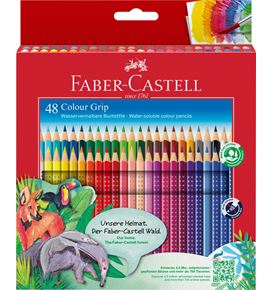Faber-Castell - Pastelka Colour Grip, papírová krabička 48 ks