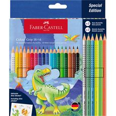 Faber-Castell - Colour Grip CP dinosaur 24x