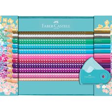Faber-Castell - Pastelka Sparkle, dárková krabička 21 ks