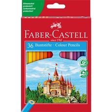 Faber-Castell - Pastelka šestihranná, papírová krabička 36 ks