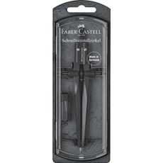 Faber-Castell - Kružítko Stream, metalická černá