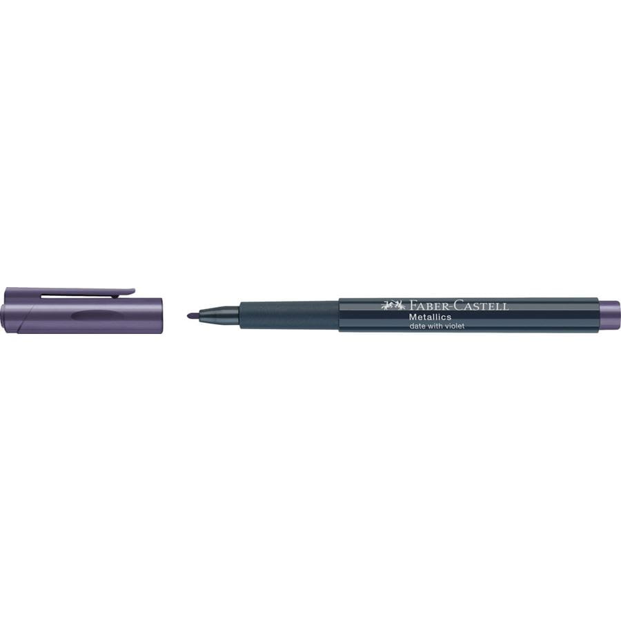 Faber-Castell - Popisovač Metallic, Date with violet