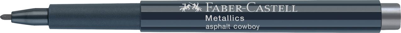 Faber-Castell - Popisovač Metallic, Asphalt cowboy