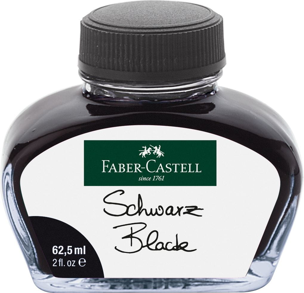 Faber-Castell - Inkoust pro plinicí pera, černá barva