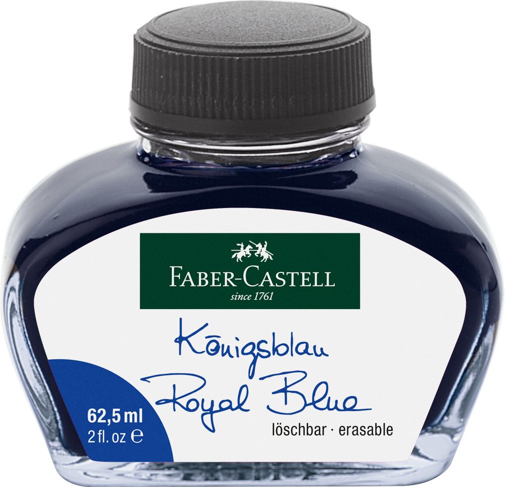 Faber-Castell - Inkoust pro plnicí pera, modrá barva