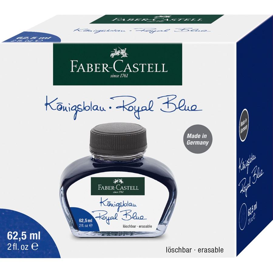 Faber-Castell - Inkoust pro plnicí pera, modrá