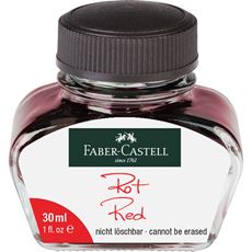 Faber-Castell - Inkoust pro plnicí pera, červená barva
