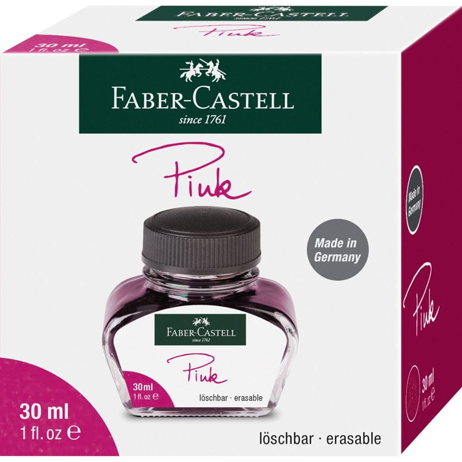 Faber-Castell - Inkoust pro plnicí pera, růžová barva