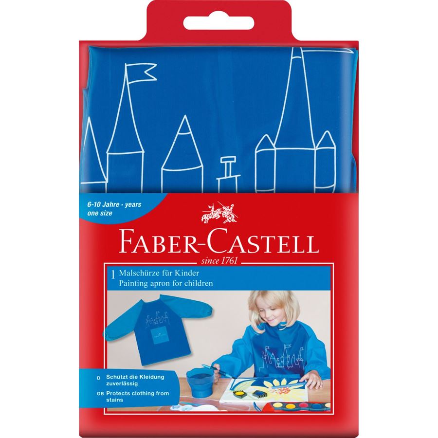 Faber-Castell - Zástěrka na malování, modrá