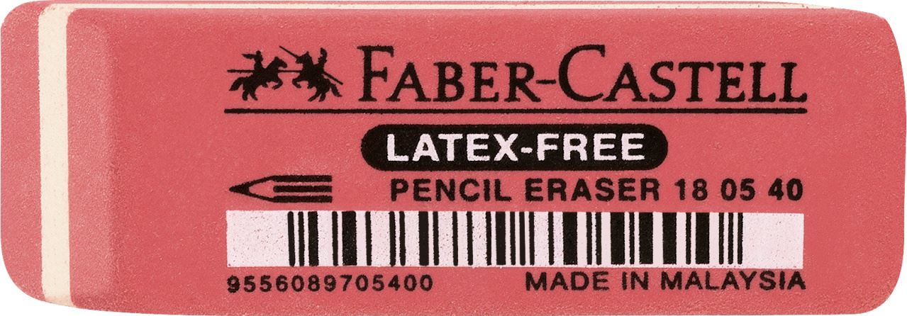 Faber-Castell - Stěrací pryž Latex-free, červená