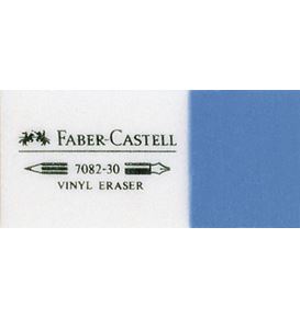 Faber-Castell - Stěrací pryž vinylová 7082-30, modro-bílá