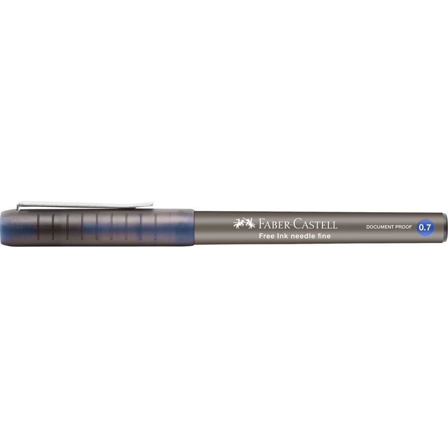 Faber-Castell - Roller Free Ink, 0.7 mm, modrá